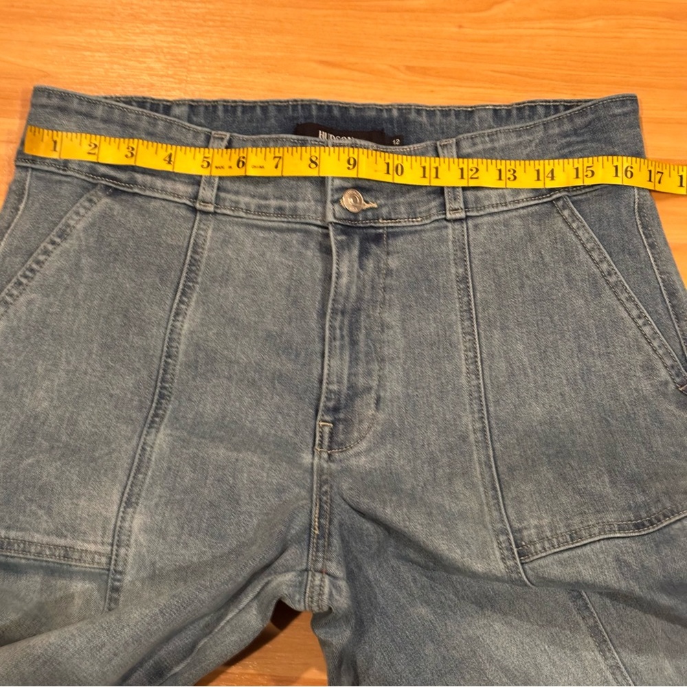 Hudson Jeans Wide Leg Flare Cropped - Picture 7 of 8